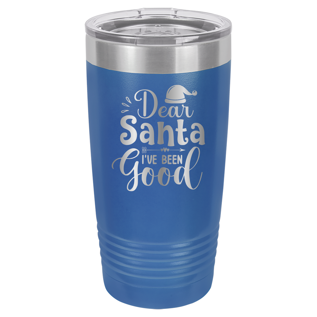 Dear Santa I've Been Good - 20oz Polar Camel Tumbler image 2