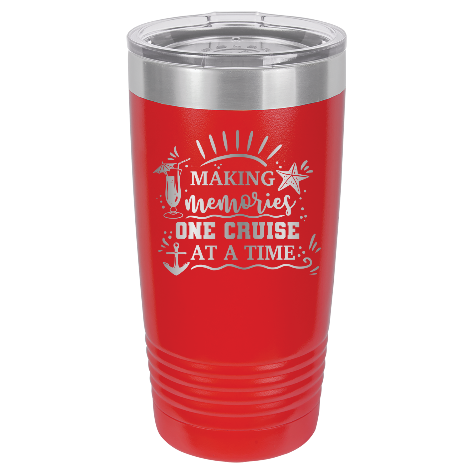 Making Memories One Cruise At A Time - 20oz Polar Camel Tumbler image 14