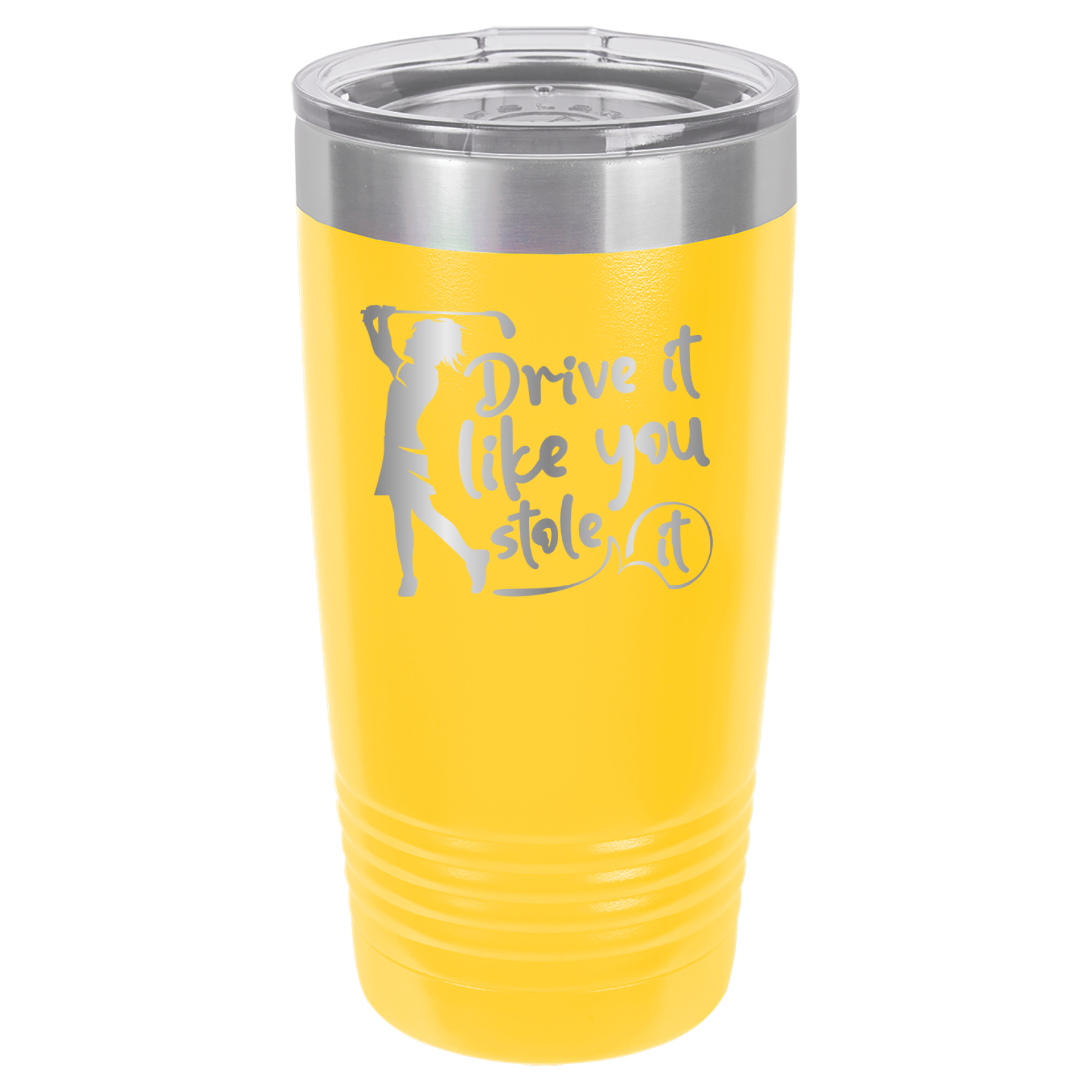 Drive It Like You Stole It (Female) - Golf - 20oz Polar Camel Tumbler image 2