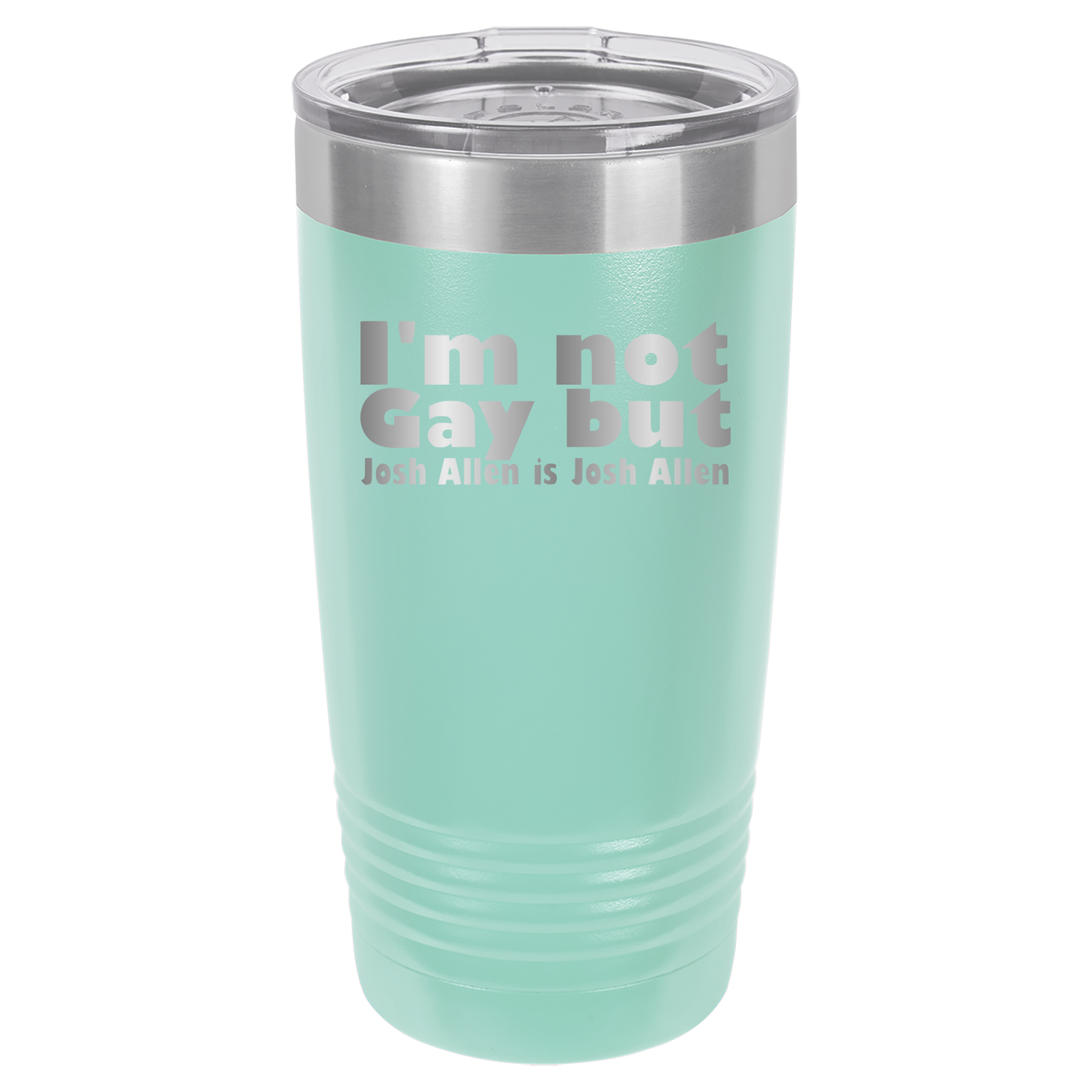 I'm Not Gay But Josh Allen Is Josh Allen - 20oz Polar Camel Tumbler image 4