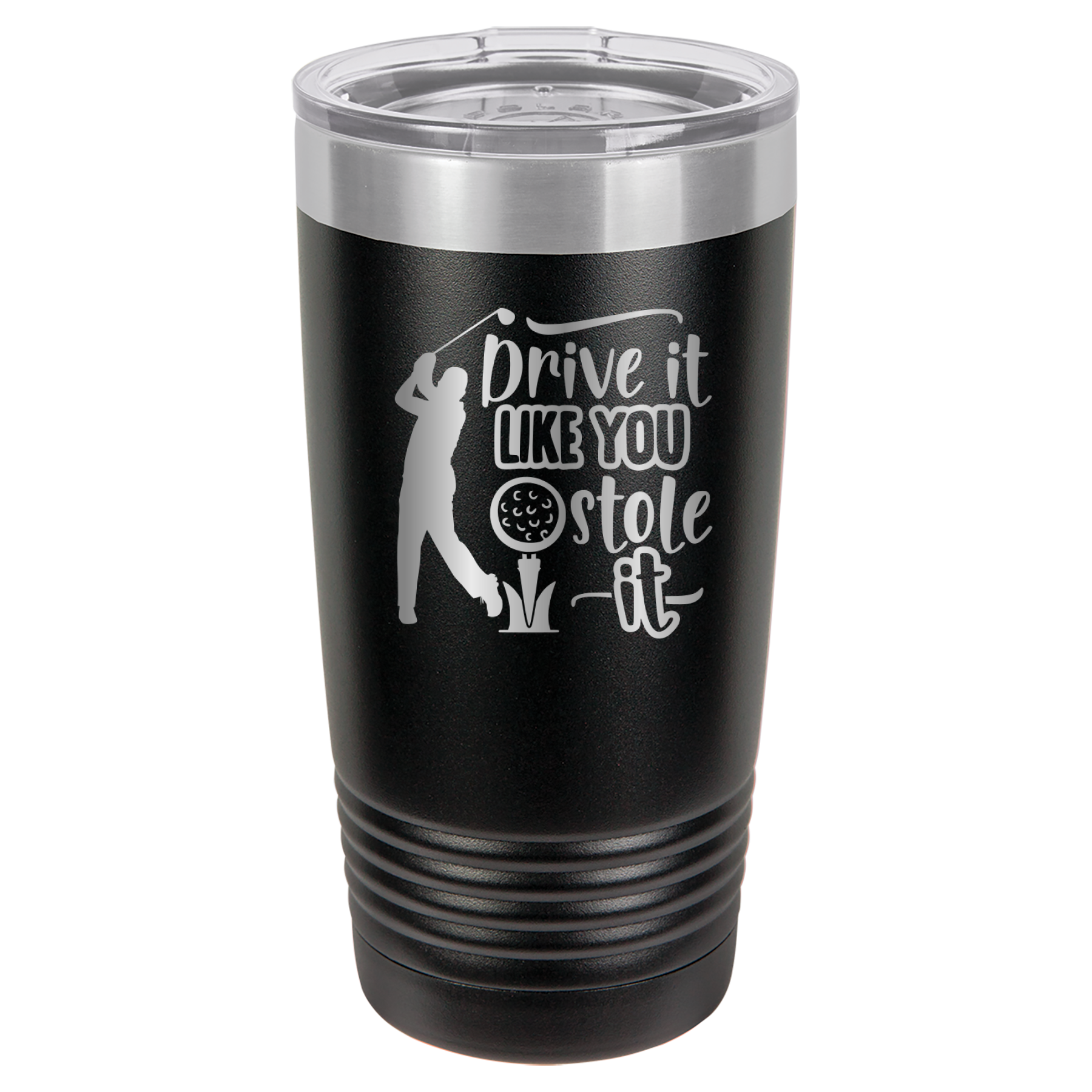 Drive It Like You Stole It (Male) - 20oz Polar Camel Tumbler - Golf image 0