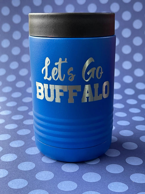Buffalo Bills - Let's Go Buffalo Can Holder Koozie, 12oz or Slim