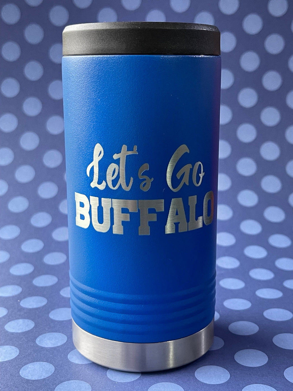 Buffalo Bills - Let's Go Buffalo Can Holder Koozie, 12oz or Slim