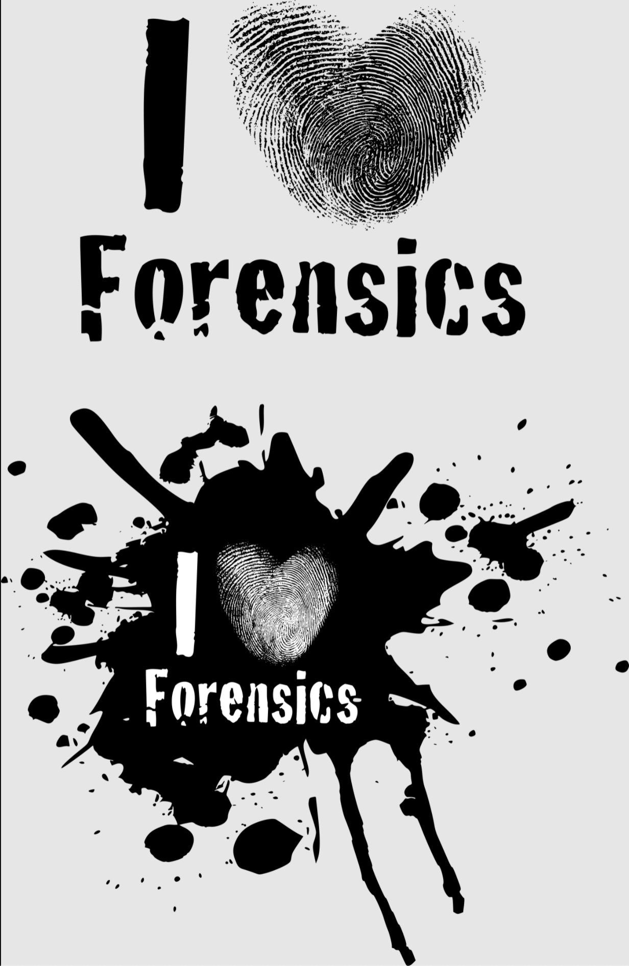 I Heart Forensics SVG file