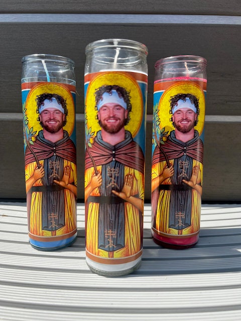 Dawson Knox Buffalo Bills Prayer Candle, Bills Fan Gift, NFL Devotional Candle, Sports Lover Keepsake
