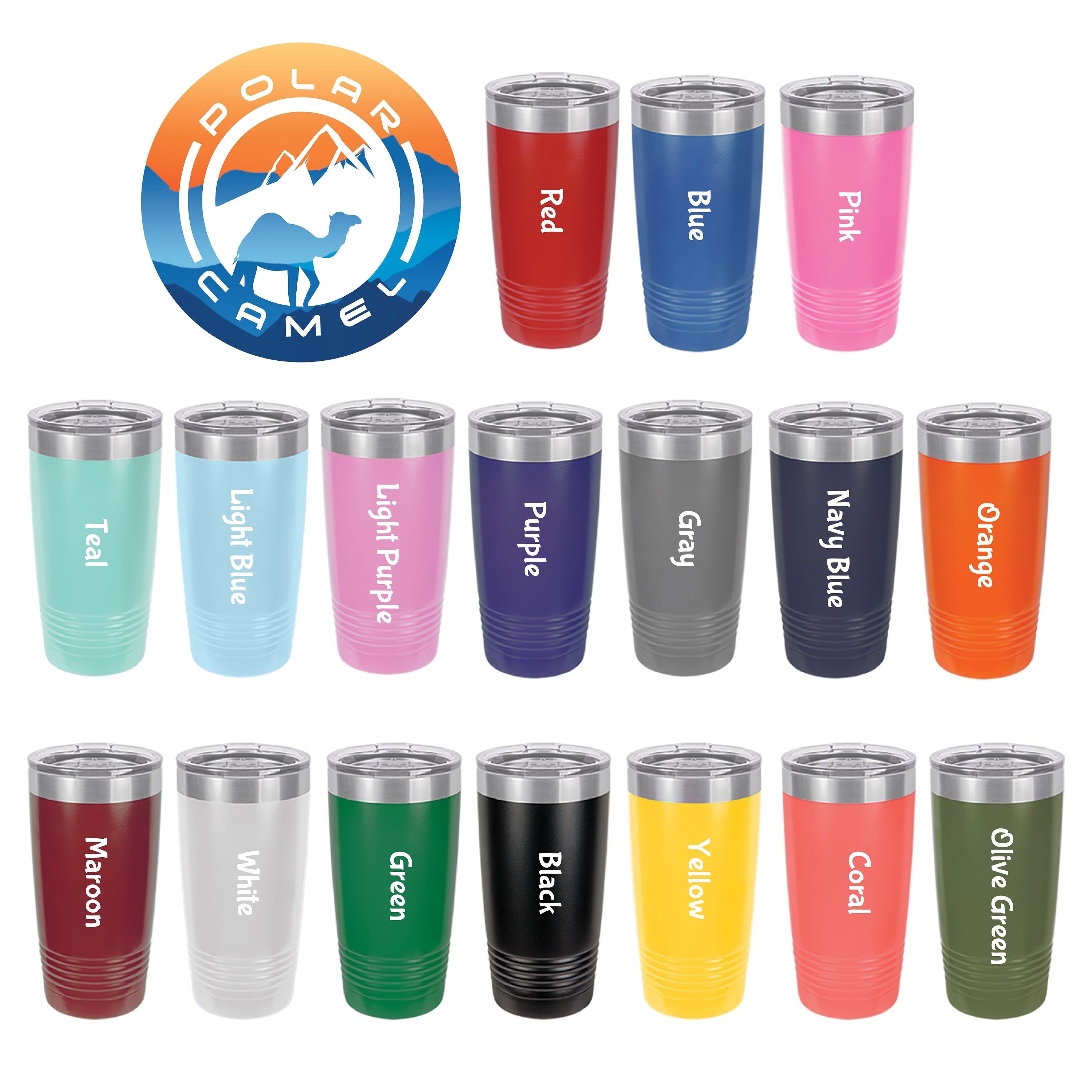 Mardi Gras Tumbler: "May Contain Alcohol" 20oz Polar Camel