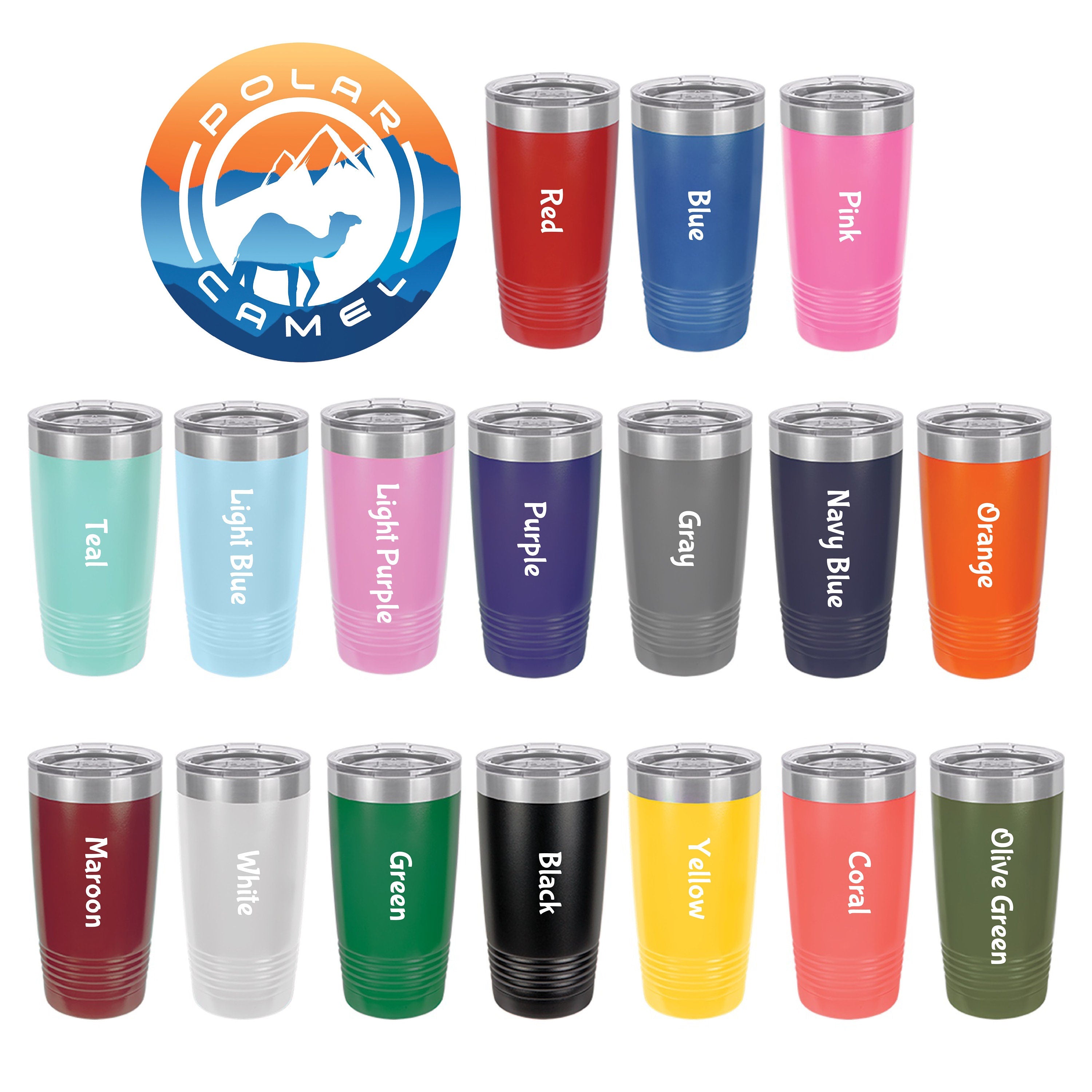 Baby It's Freaking Cold Outside - 20oz Polar Camel Tumbler - Embrace the Chill in Style!