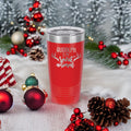 Rudolph Is My Spirit Animal - 20oz Polar Camel Tumbler - Quirkly Holiday Fun!