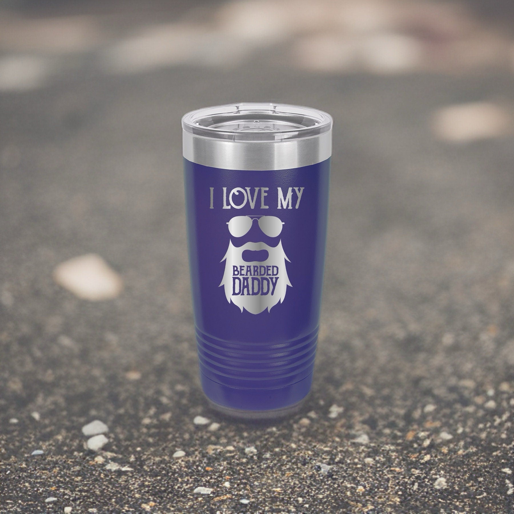 I Love My Bearded Daddy 20oz Tumbler - Father's Day Gift