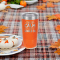 Keep Calm and Gobble On - 20oz Polar Camel Tumbler - A Festive Thanksgiving Companion!