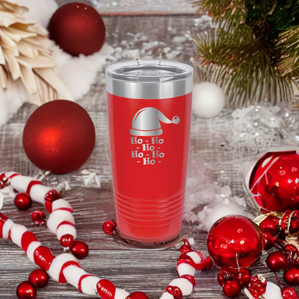 Ho Ho Ho Santa Claus Christmas - 20oz Polar Camel Tumbler - Sip in Santa's Style!