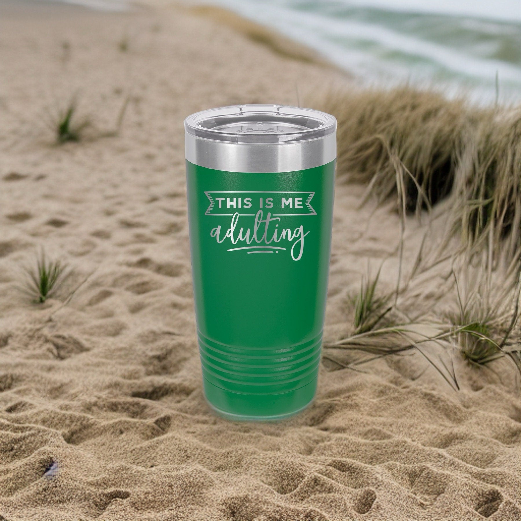 This Is Me Adulting - 20oz Polar Camel Tumbler - Sip, Smile, Repeat!
