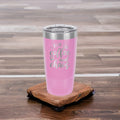 I Run on Coffee and Chaos - 20oz Polar Camel Tumbler - Sip, Energize, Repeat!