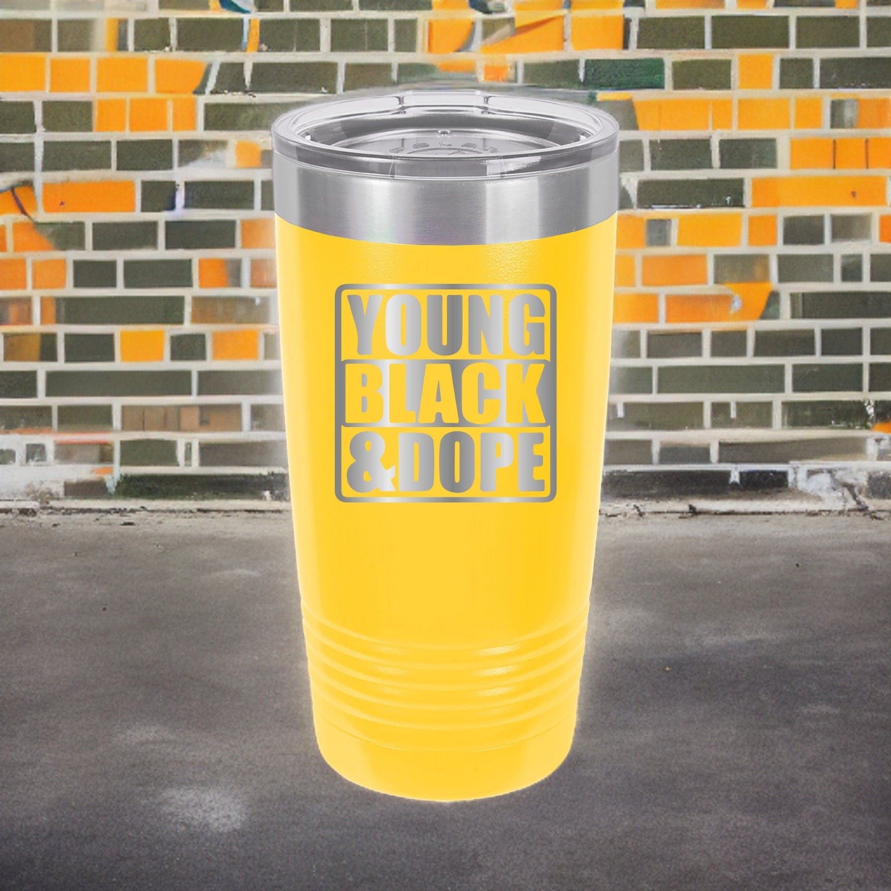 Young, Black, and Dope - 20oz Polar Camel Tumbler - Drink with Pride!