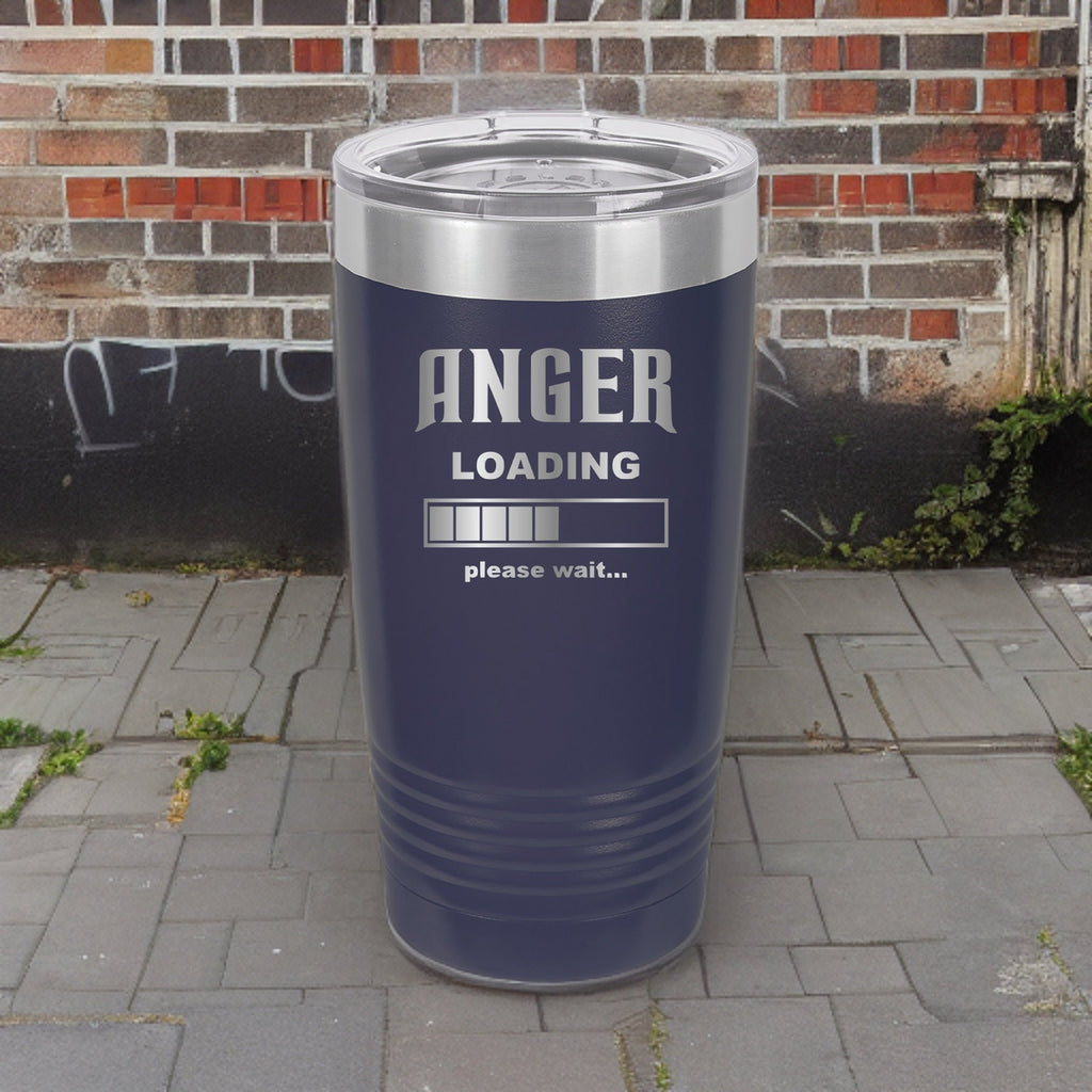 Anger Loading - 20oz Polar Camel Tumbler - Express Yourself with Every Sip