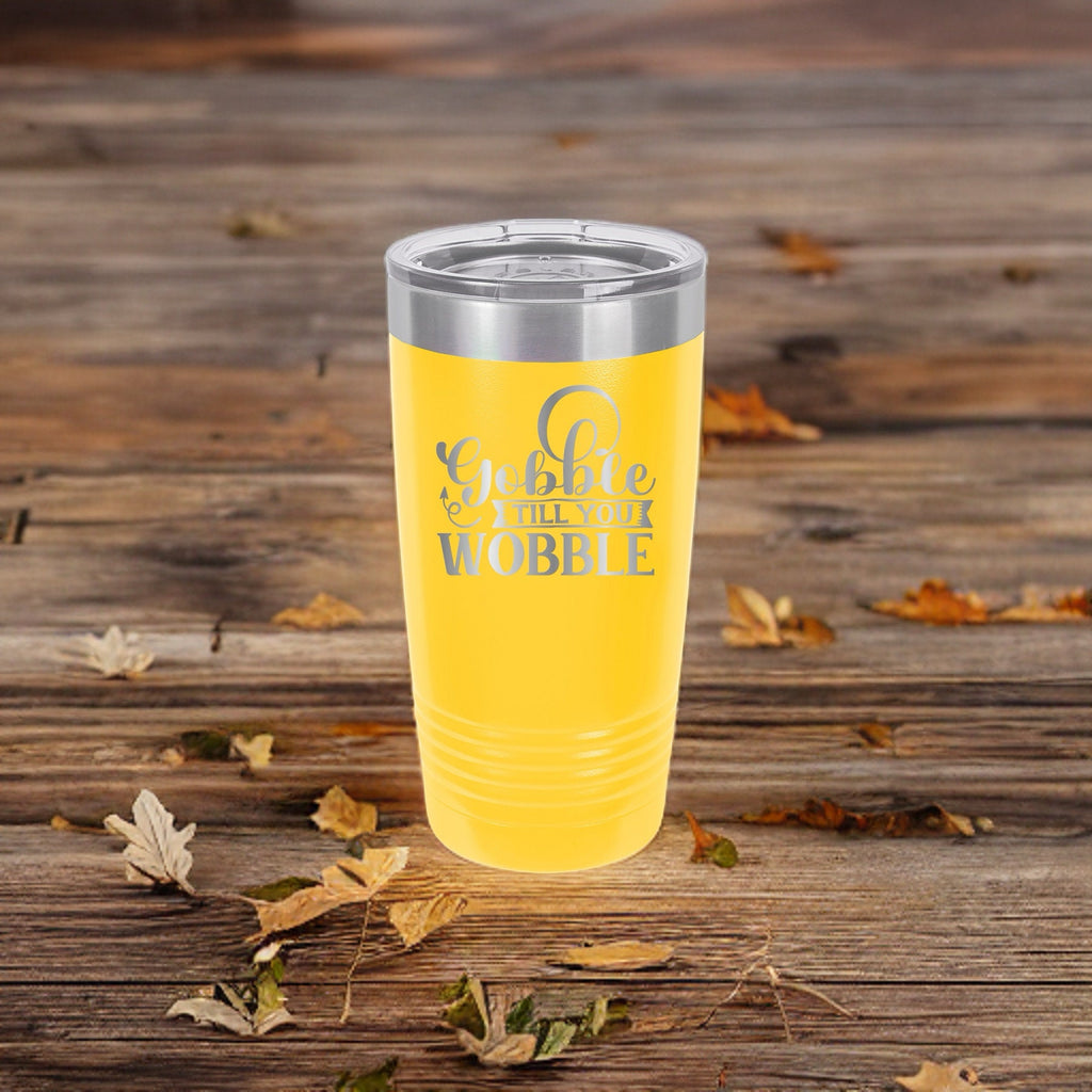 Gobble Til You Wobble - 20oz Polar Camel Tumbler - Feast Mode Activated!