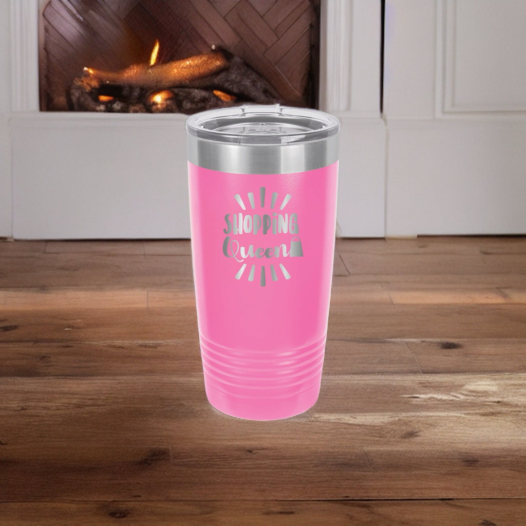 Shopping Queen - 20oz Polar Camel Tumbler - For the Ultimate Shopaholic