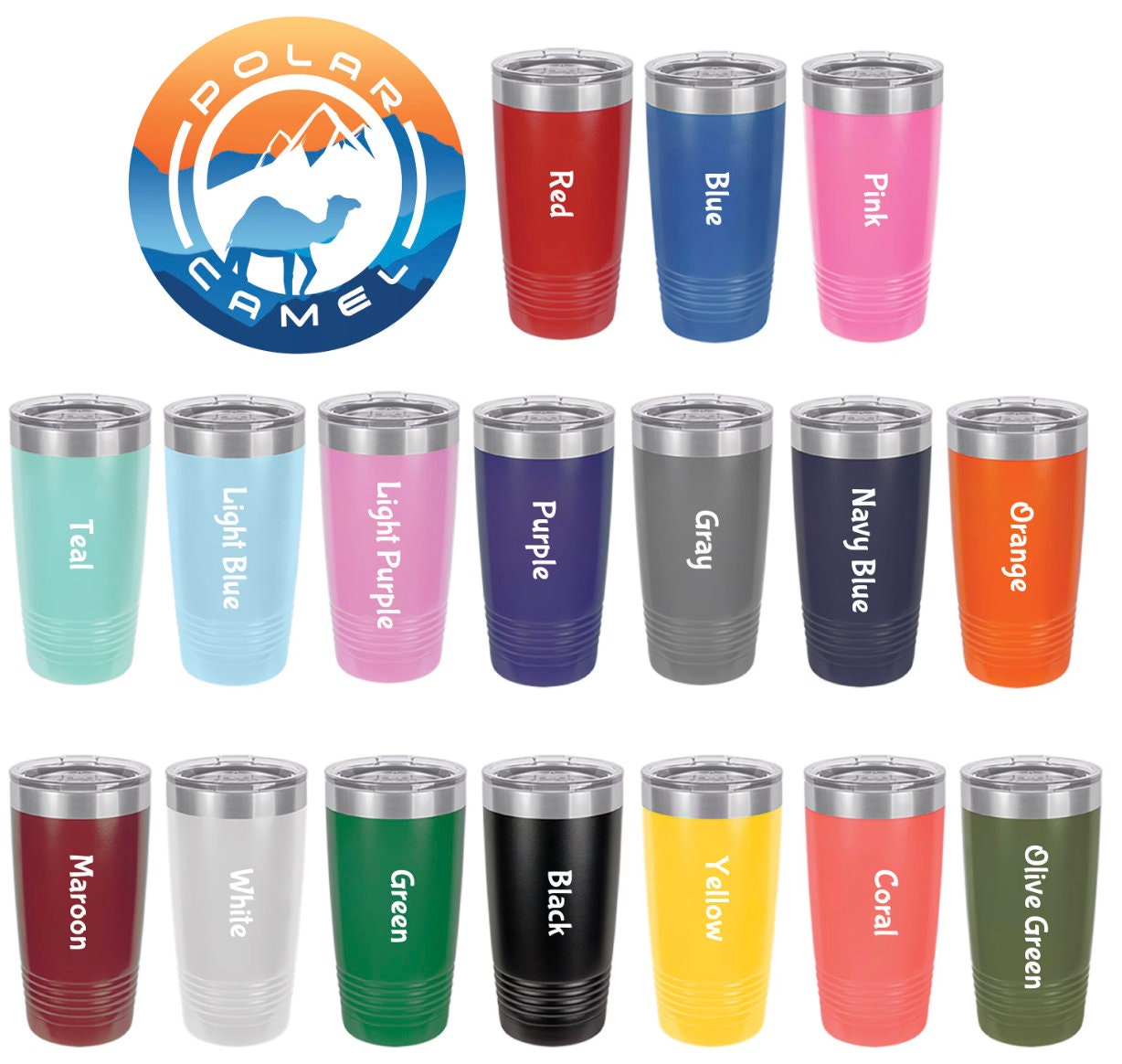 Vacay Every Day20oz Polar Camel Tumbler - End-of-Year Teacher Celebration