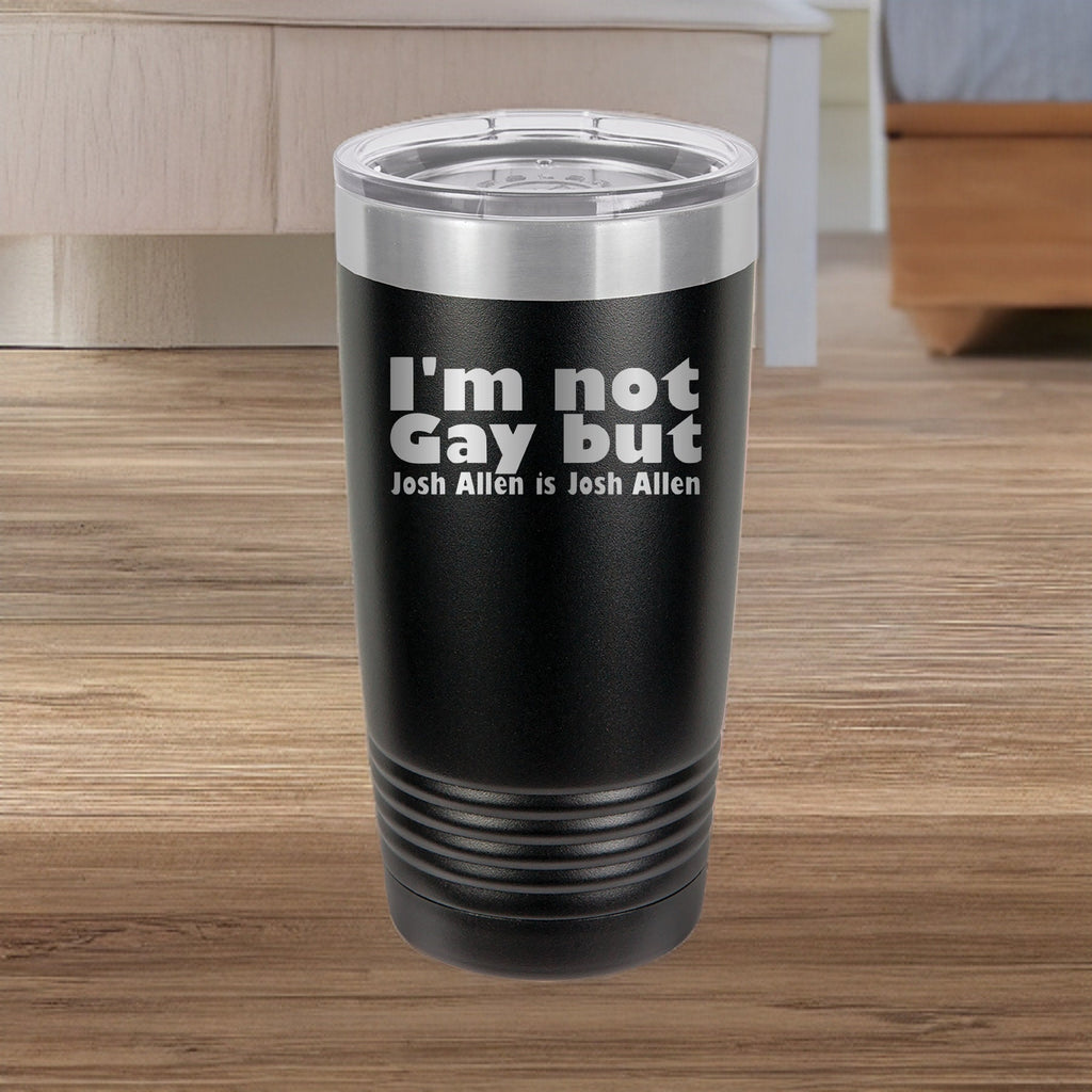 Josh Allen Buffalo Bills 20oz Polar Camel Tumbler