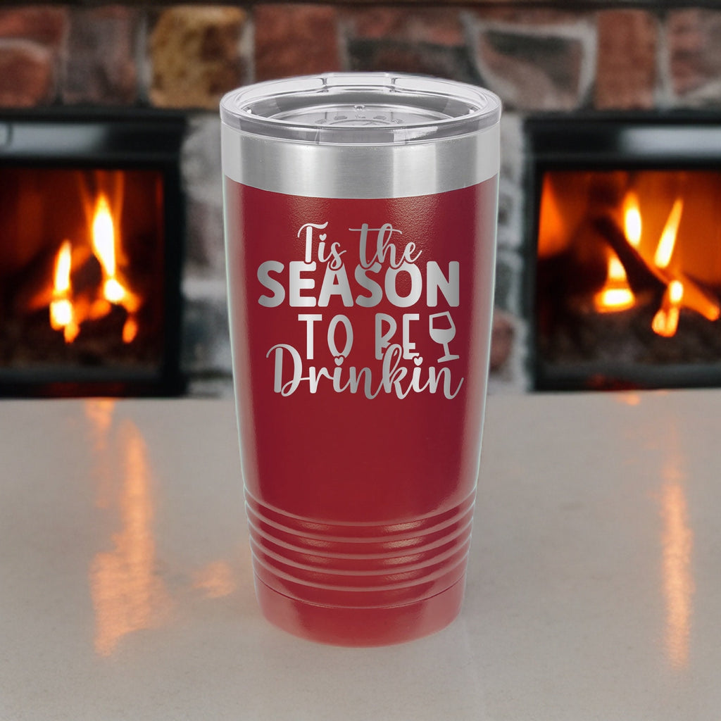 Tis The Season To Be Drinkin' - 20oz Polar Camel Tumbler - Cheers to Festive Sipping