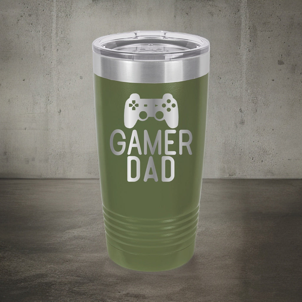 Gamer Dad - 20oz Polar Camel Tumbler - Level Up Your Drinks!