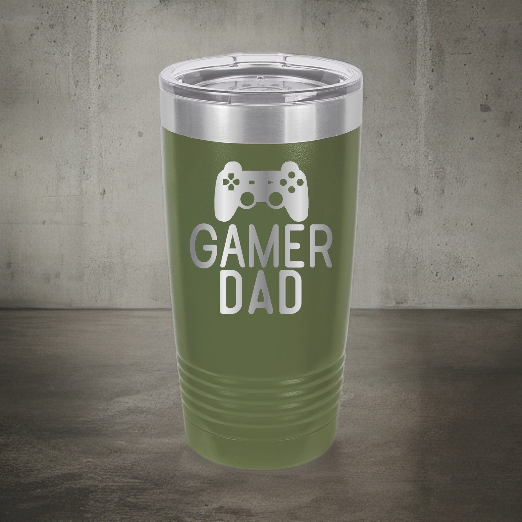Gamer Dad - 20oz Polar Camel Tumbler - Level Up Your Drinks!