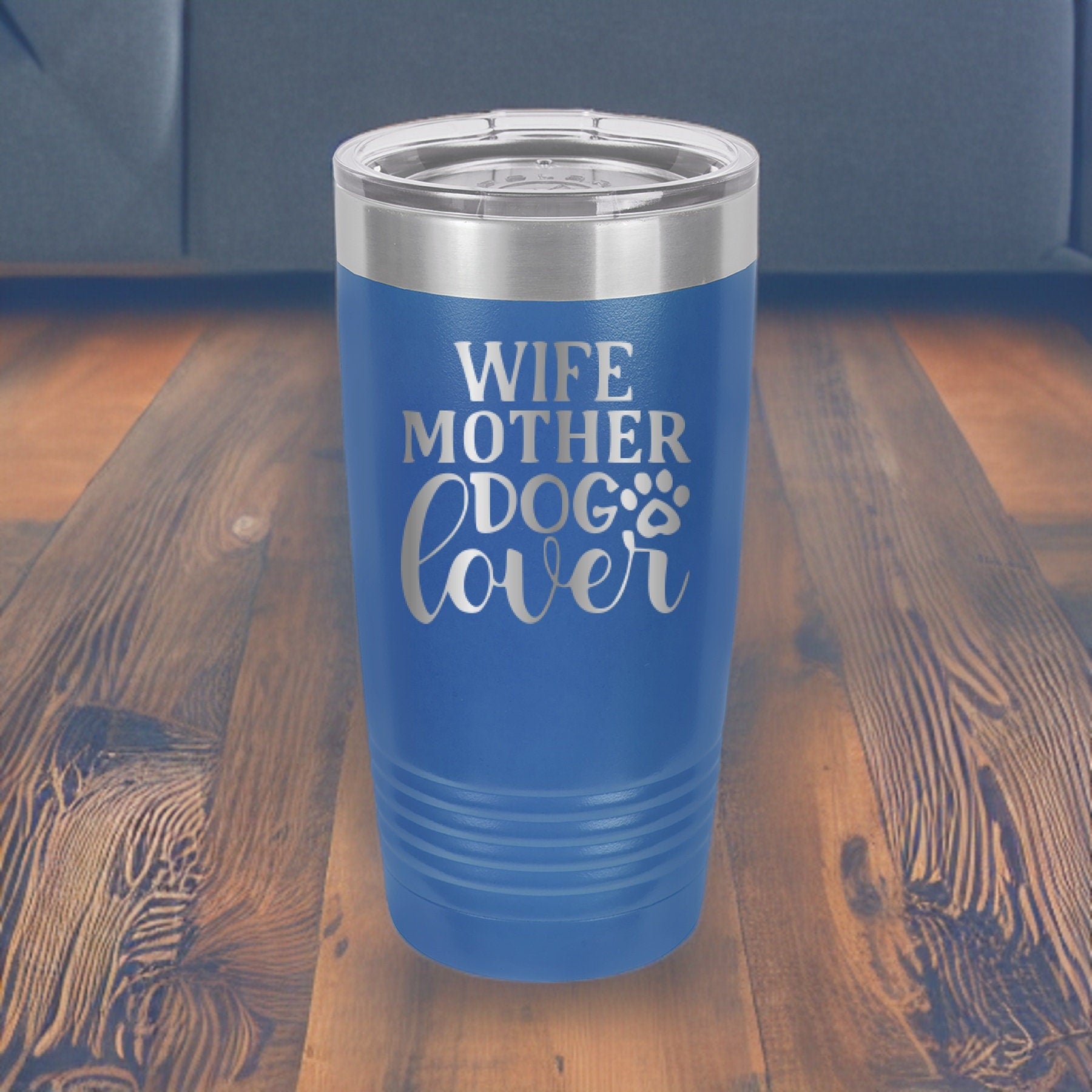 Wife, Mother, Dog Lover - 20oz Polar Camel Tumbler - Sip in Style!