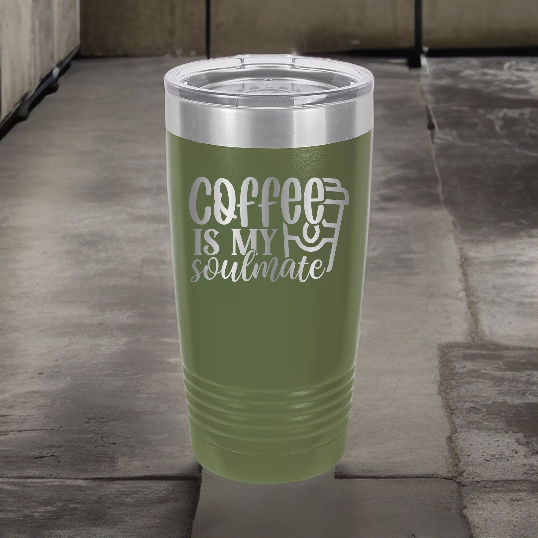 Life Begins After Coffee - 20oz Polar Camel Tumbler - Start Your Day Right!"