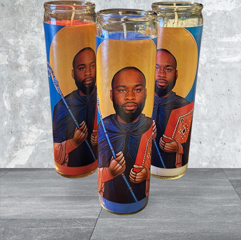 Ray Davis Buffalo Bills Prayer Candle, Bills Fan Gift, NFL Devotional Candle, Sports Lover Keepsake
