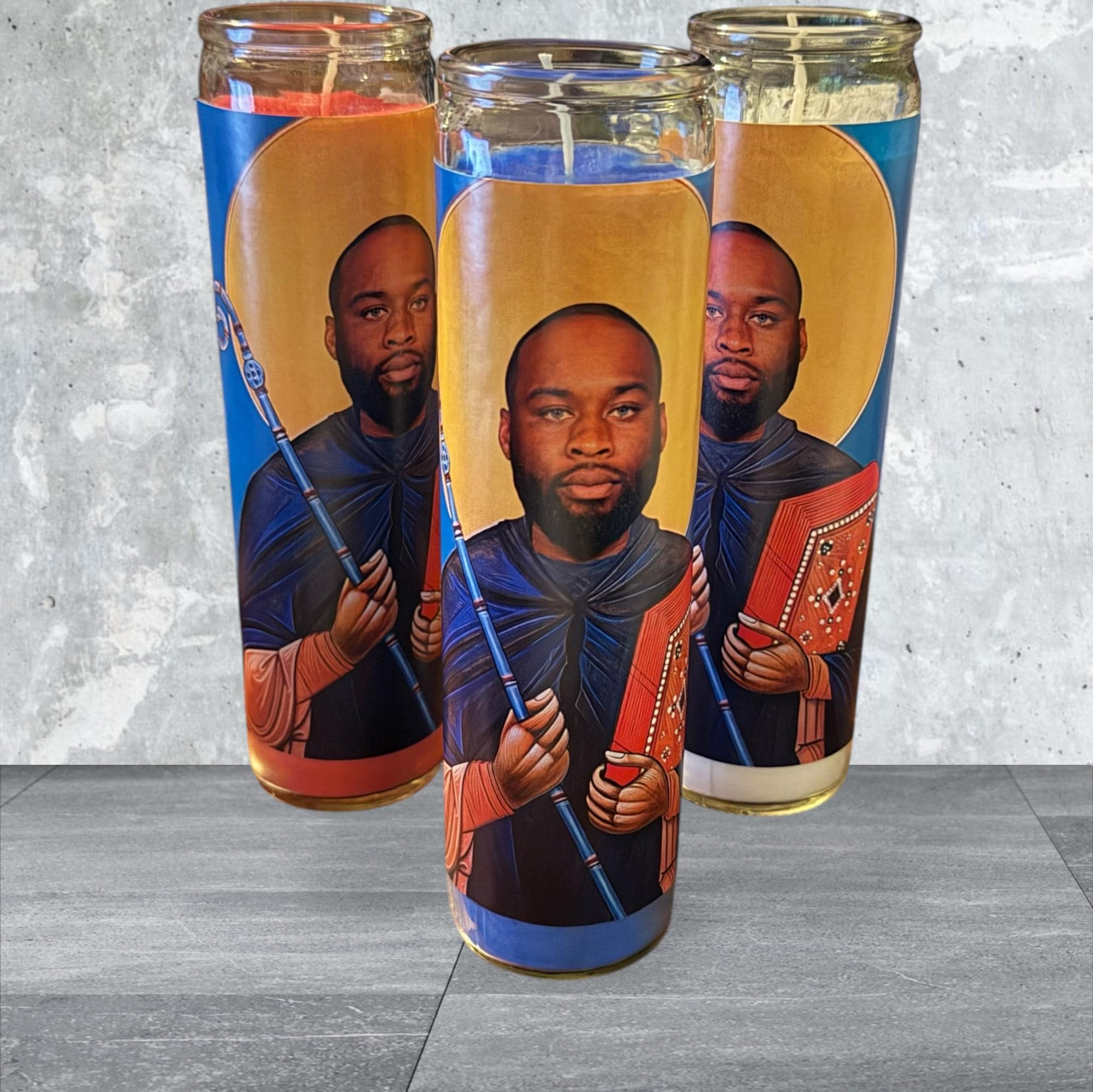 Ray Davis Buffalo Bills Prayer Candle, Bills Fan Gift, NFL Devotional Candle, Sports Lover Keepsake