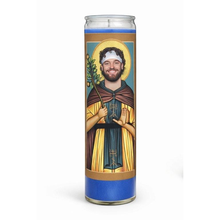 Dawson Knox Buffalo Bills Prayer Candle, Bills Fan Gift, NFL Devotional Candle, Sports Lover Keepsake