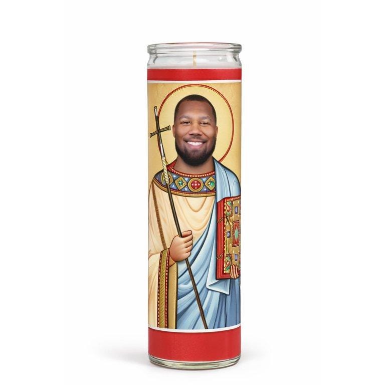 Bradley Chubb - Buffalo Bills Prayer Candle
