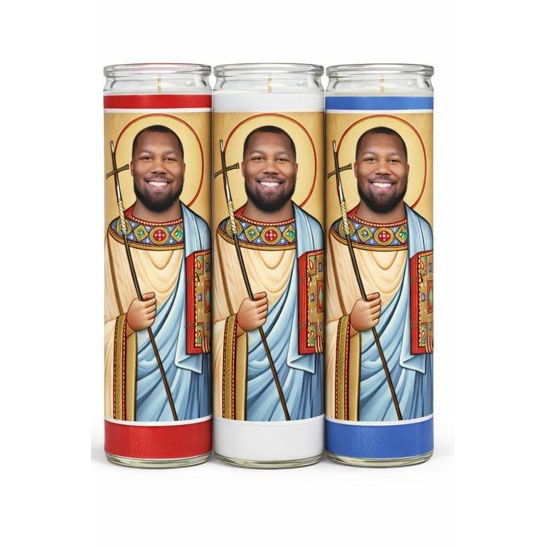 Bradley Chubb - Buffalo Bills Prayer Candle