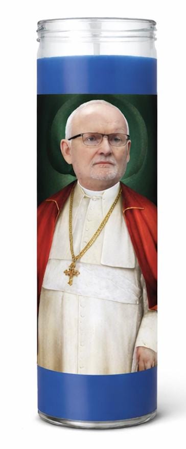 Coach Lindy Ruff - Buffalo Sabres Prayer Candle