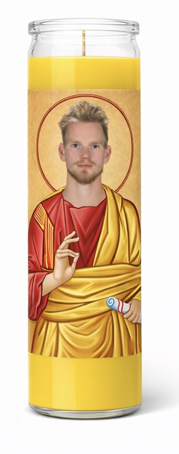 Bowen Byram - Buffalo Sabres Prayer Candle