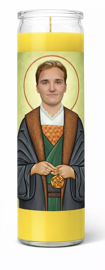 Ukko-Pekka Luukkonen - Buffalo Sabres Prayer Candle