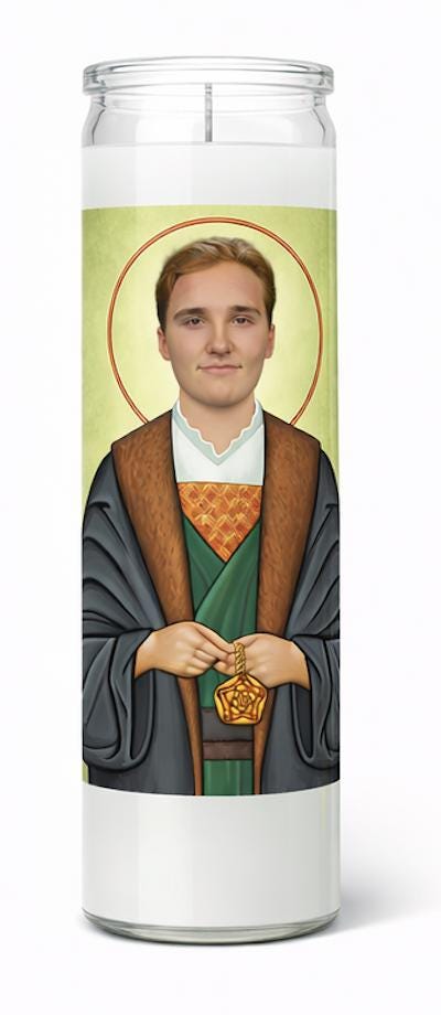Ukko-Pekka Luukkonen - Buffalo Sabres Prayer Candle