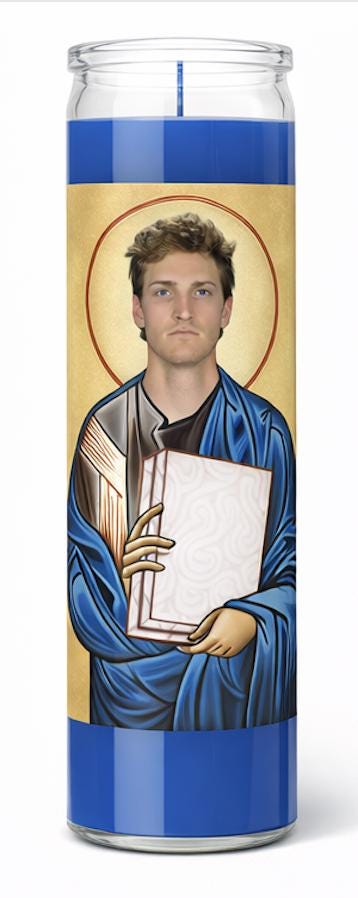 Tage Thompson - Buffalo Sabres Prayer Candle