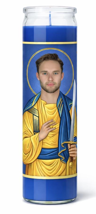 Josh Norris - Buffalo Sabres Prayer Candle