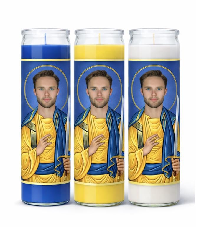 Josh Norris - Buffalo Sabres Prayer Candle