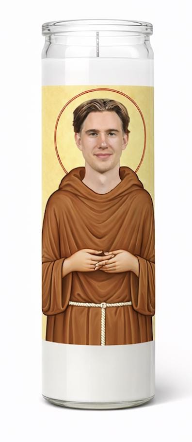 Ryan McLeod - Buffalo Sabres Prayer Candle