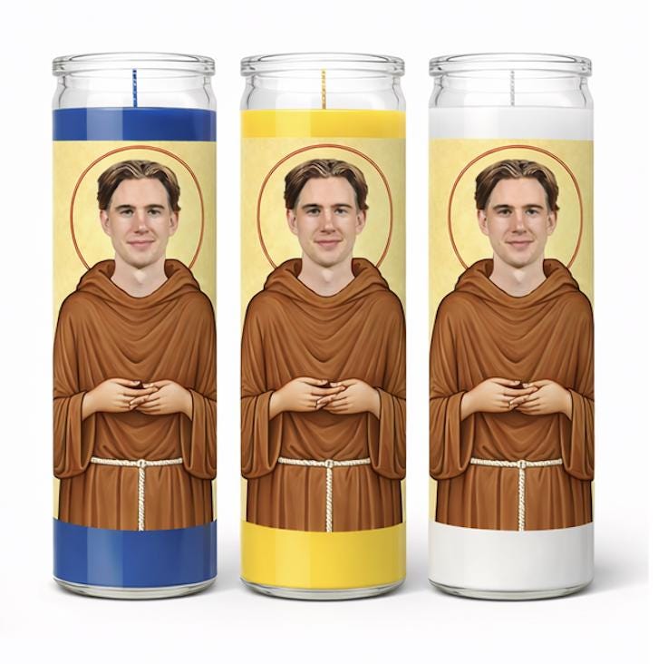 Ryan McLeod - Buffalo Sabres Prayer Candle
