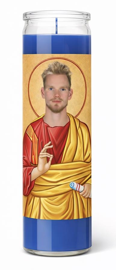 Bowen Byram - Buffalo Sabres Prayer Candle