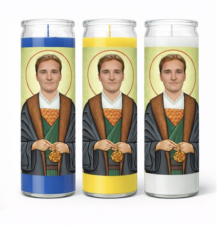 Ukko-Pekka Luukkonen - Buffalo Sabres Prayer Candle