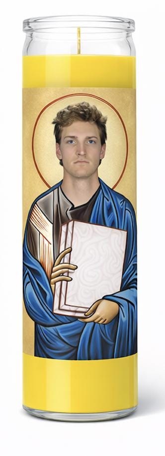 Tage Thompson - Buffalo Sabres Prayer Candle