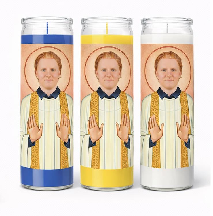 Rasmus Dahlin - Buffalo Sabres Prayer Candle