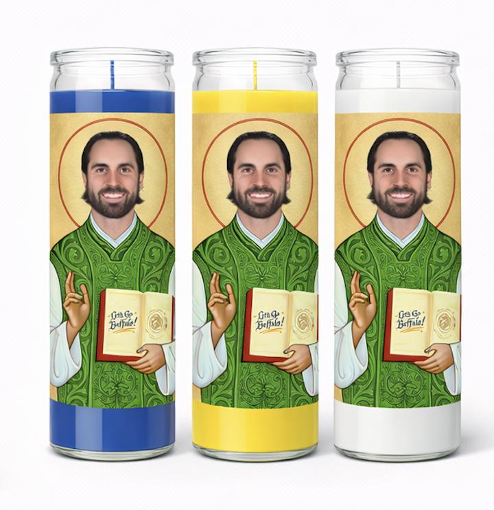 Alex Tuch - Buffalo Sabres Prayer Candle
